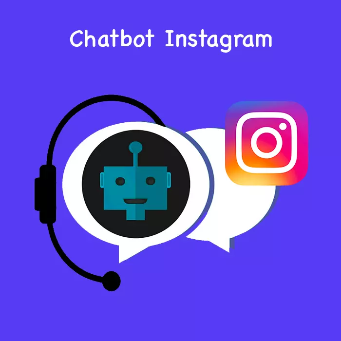 chatbot et icone instagram
