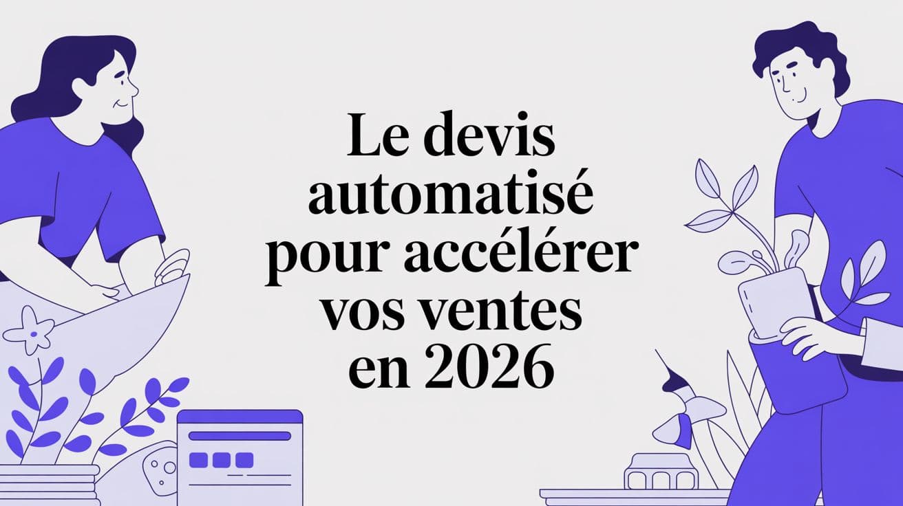Le devis automatisé pour accélérer vos ventes en 2026