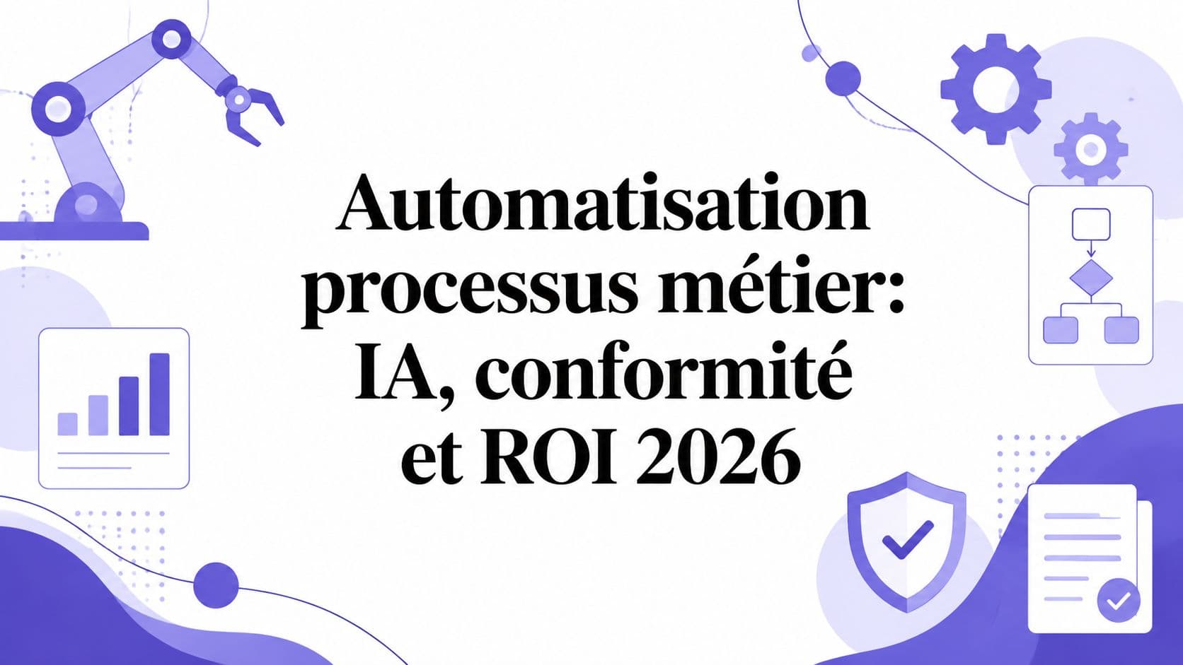 Automatisation processus métier: IA, conformité et ROI 2026