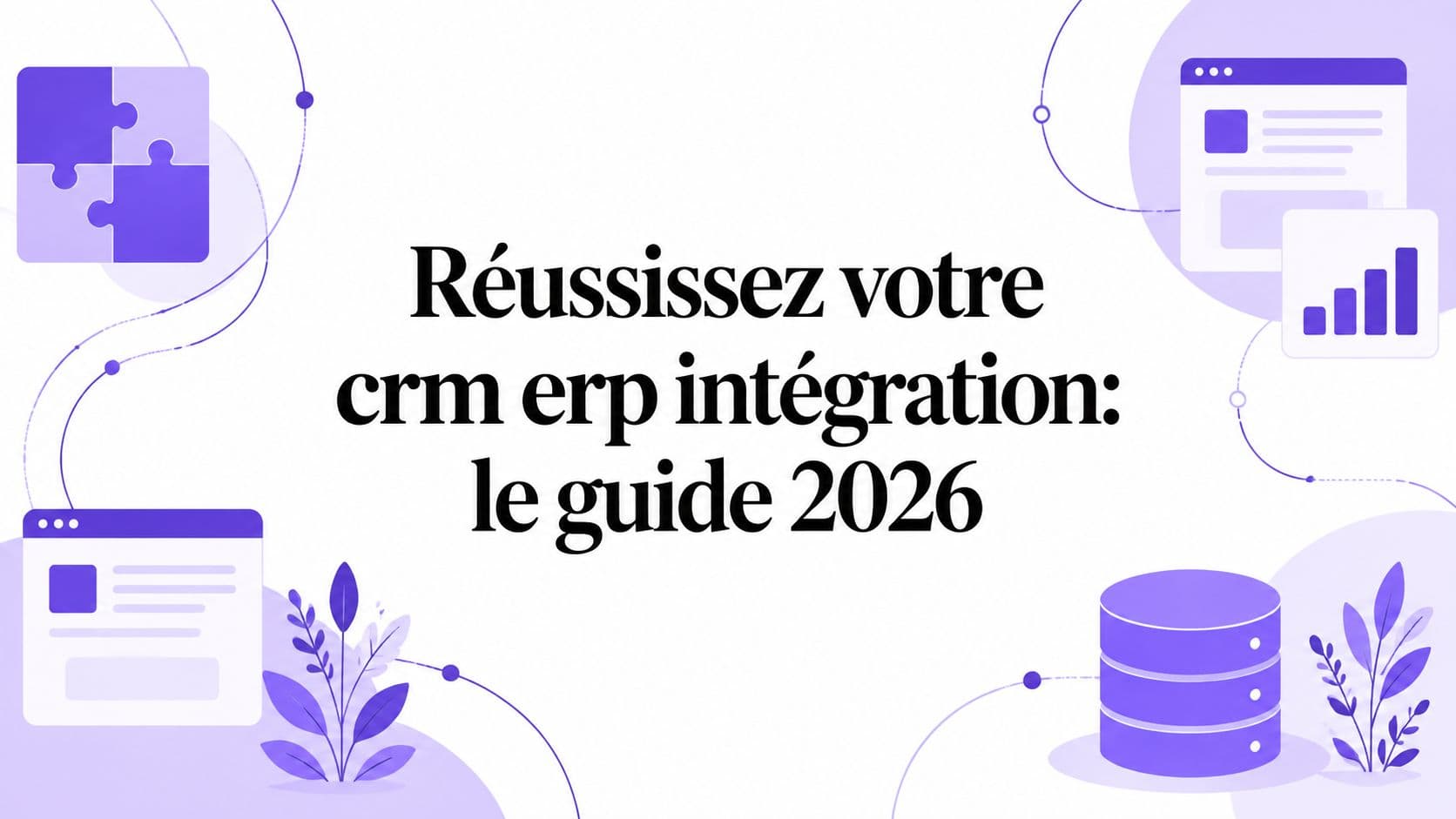 Réussissez votre crm erp intégration: le guide 2026