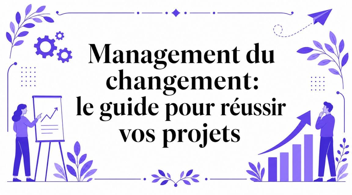 Management du changement: le guide pour réussir vos projets