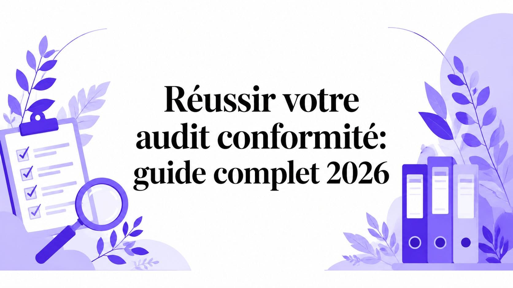 Réussir votre audit conformité: guide complet 2026