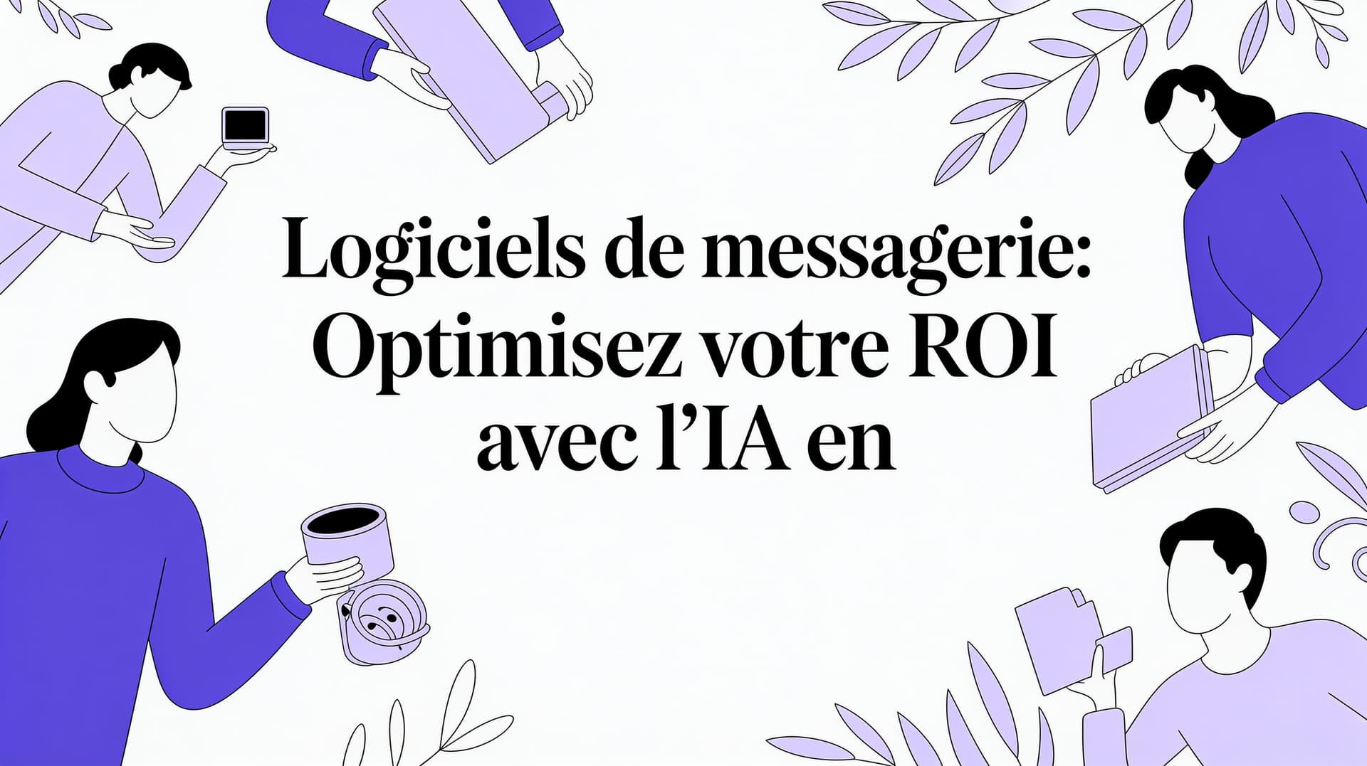 Logiciels de messagerie: Optimisez votre ROI avec l'IA en
